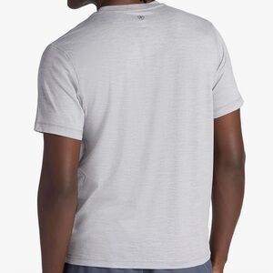 GAIAM Men's Sleet Heather Gray Short Sleeve Tee